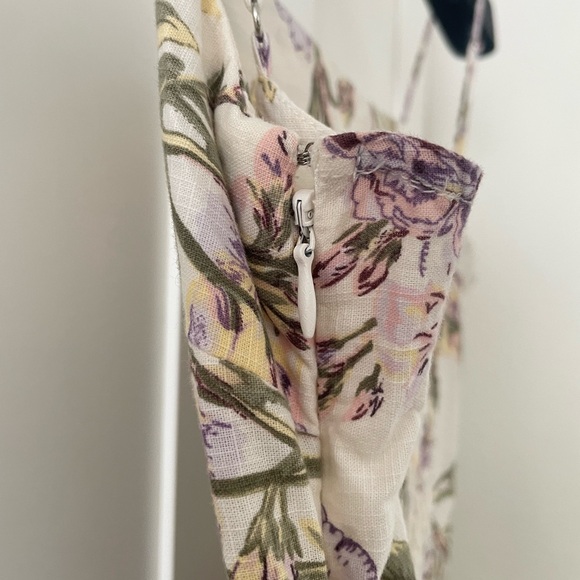 H&M Floral Cotton Midi Dress with Pockets - Picture 7 of 12